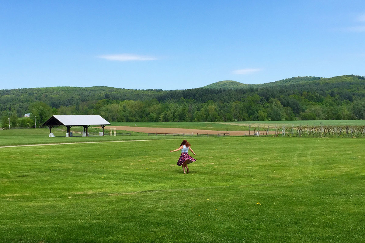 Weekend Getaway to Stowe, Vermont- Paint the Gown Red