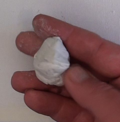 texture paste has a clay consistency