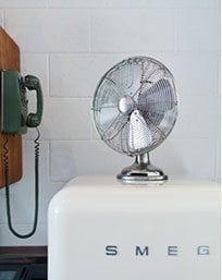 Pali West Hollywood Lobby Lounge Metal Fan