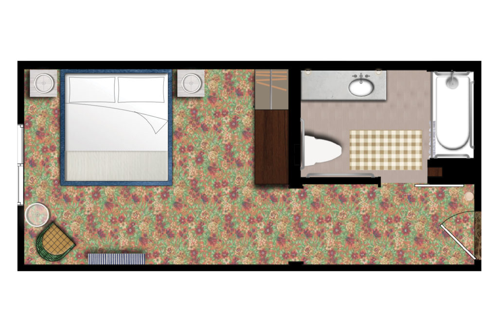 Palihouse West Hollywood - king_ADA_with_tub- floorplan