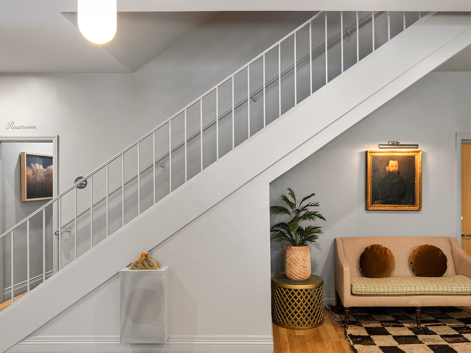 stairs and seating