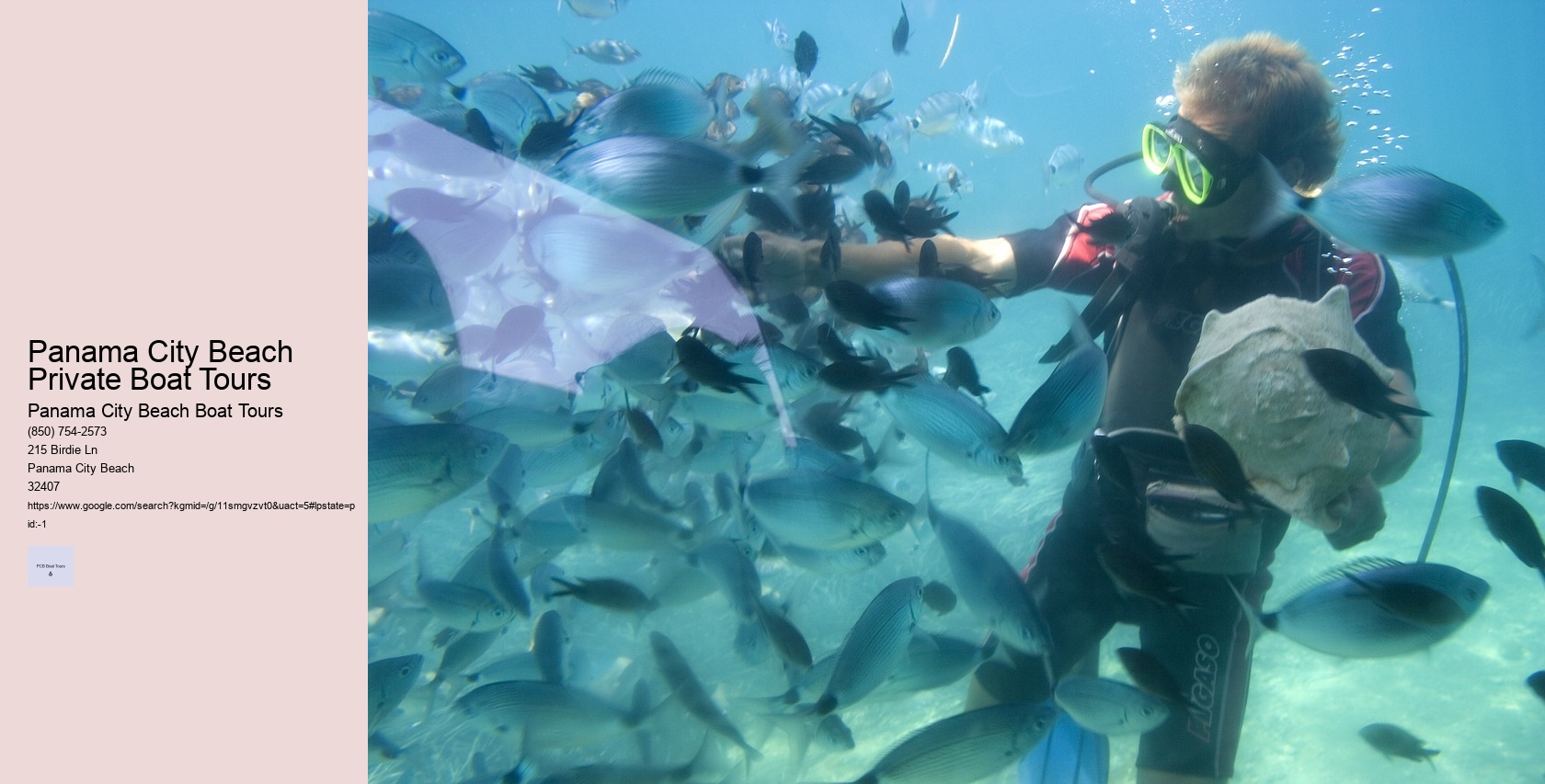 Panama City Beach Private Boat Tours