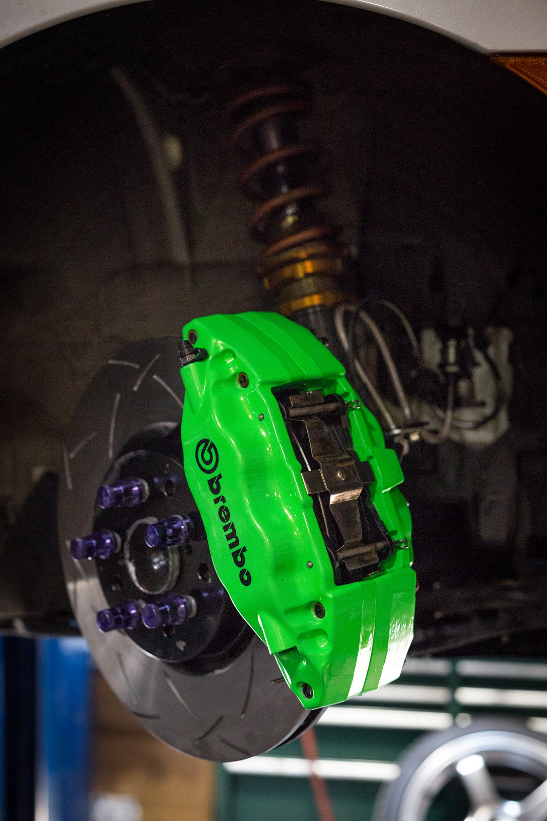 Brembo Big Brake Install Neon Green Calipers! Toyota GR86, 86, FRS