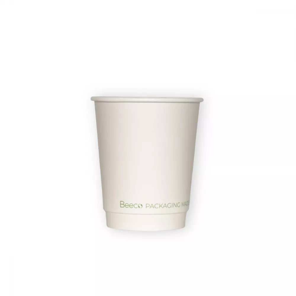 Vaso Doble Capa Compostable 8 Oz - 500 un Beeco