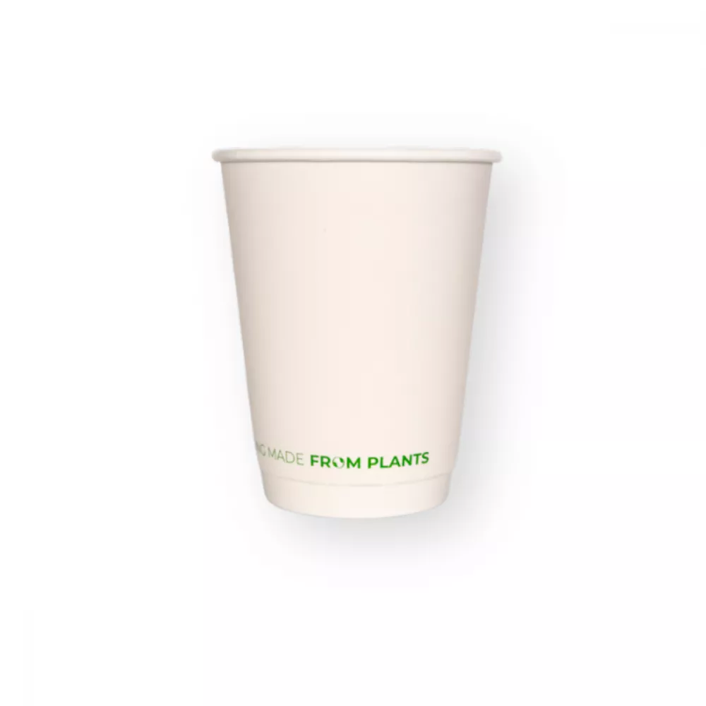 Vaso Doble Capa Compostable 12 Oz - 500 un Beeco