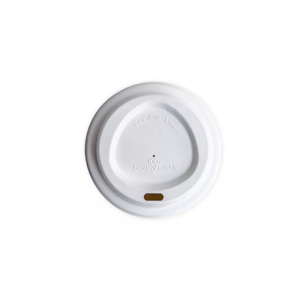 Tapa Compostable 8 Oz - 1000 un Beeco