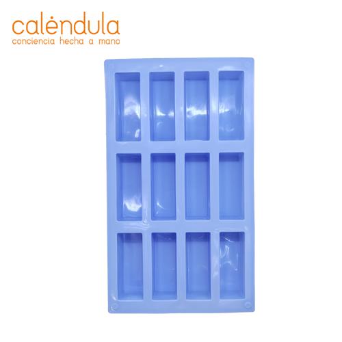 Molde Silicona 206 Barras X 12  (65 Ml) 