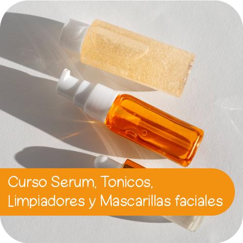 Curso De Serum, Tónicos, Limpiadores Y Mascarillas Faciales próximamente