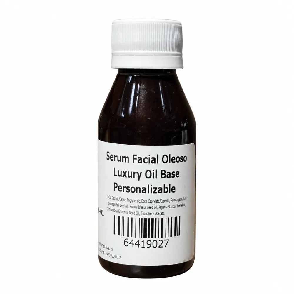 Serum Facial Oleoso Luxury Oil Base Personalizable Caléndula
