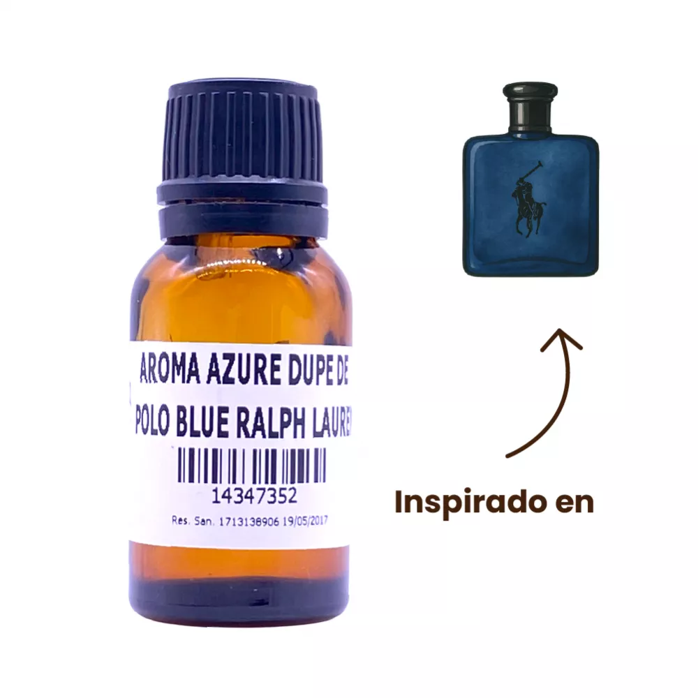 Aroma Azure - Dupe De Polo Blue (Ralph Lauren) Masculino