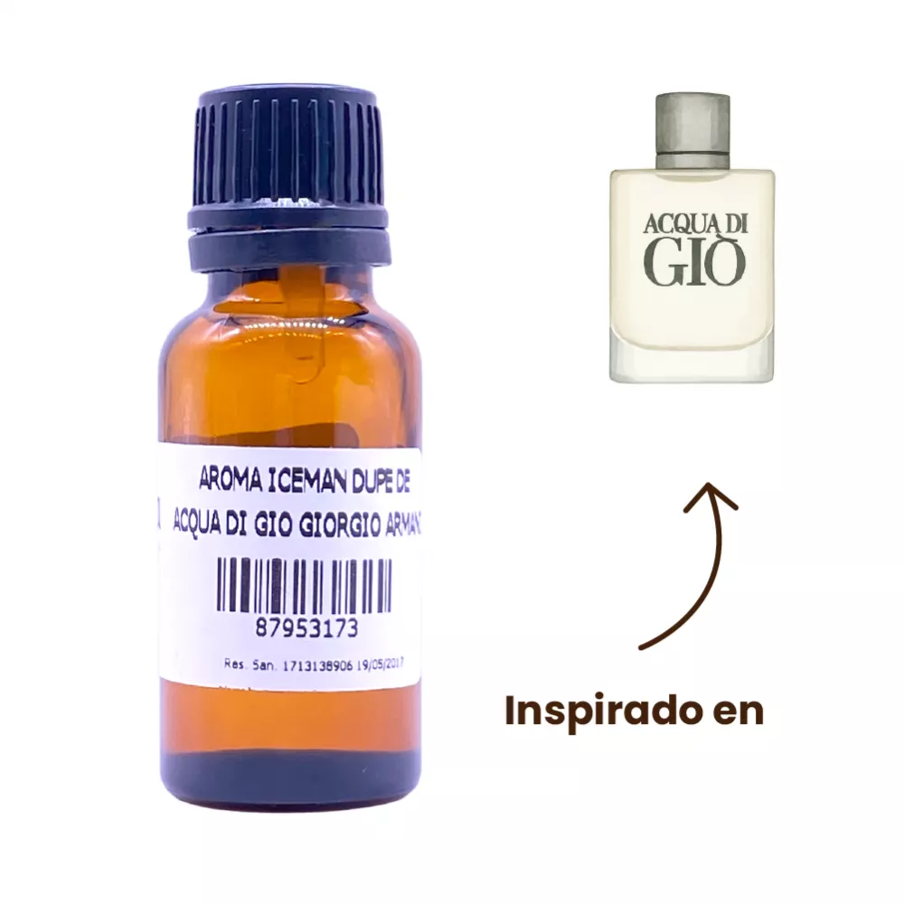 Aroma Iceman - Dupe De Acqua Di Gio (Giorgio Armani) Masculino