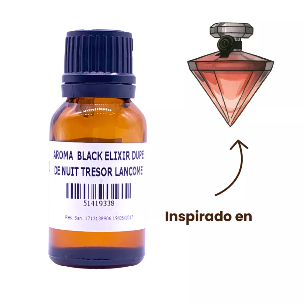 Aroma Black Elixir - Dupe De Nuit Tresor (Lancome) Femenino