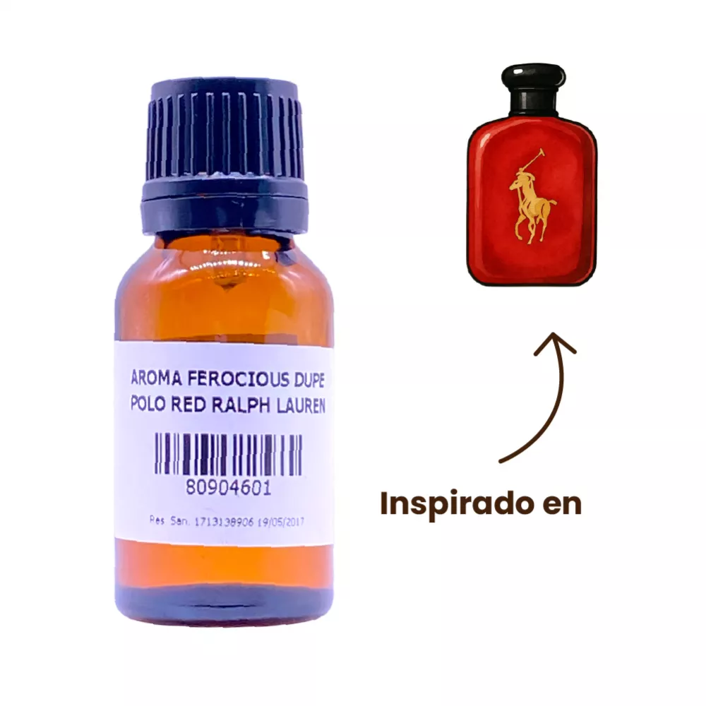 Aroma Ferocious - Dupe Polo Red (Ralph Lauren) Masculino