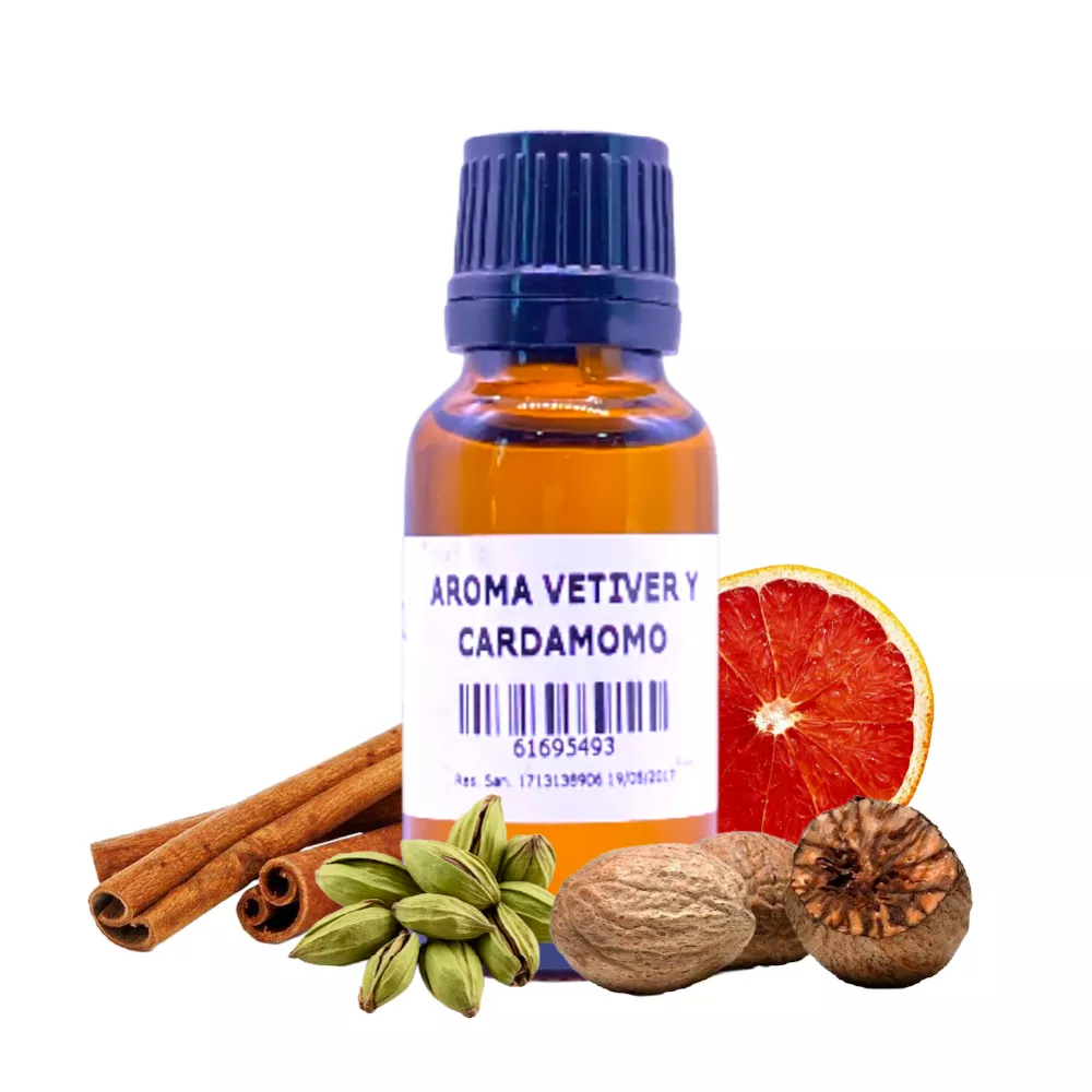 Aroma Vetiver Y Cardamomo Producto Nuevo