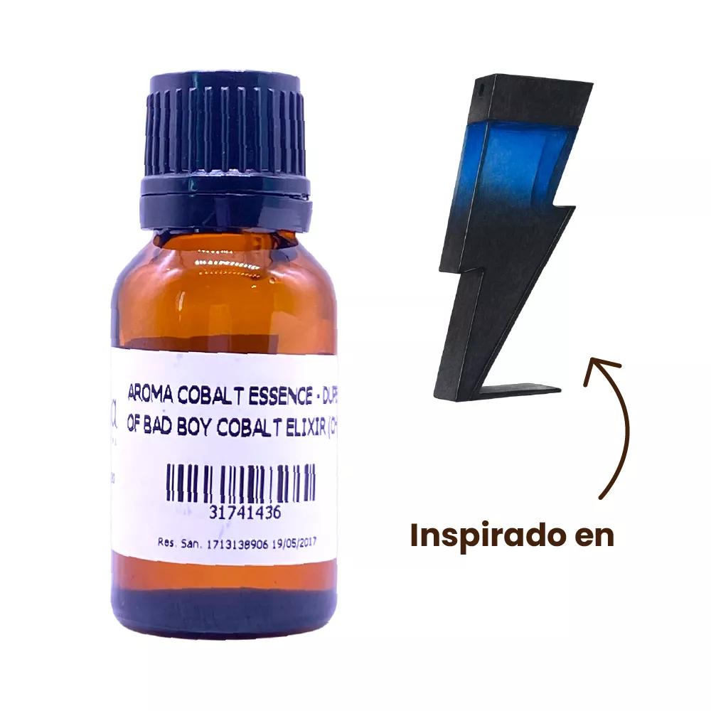 Aroma Cobalt Essence – Dupe Of Bad Boy Cobalt Elixir (Ch) Masculino  Producto Nuevo