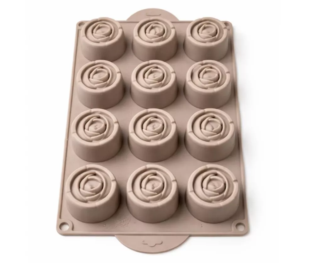 Molde Silicona 23 (rositas X 15) 25 ml PRODUCTO NUEVO