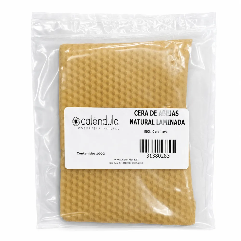 Cera De Abejas Natural Laminada 