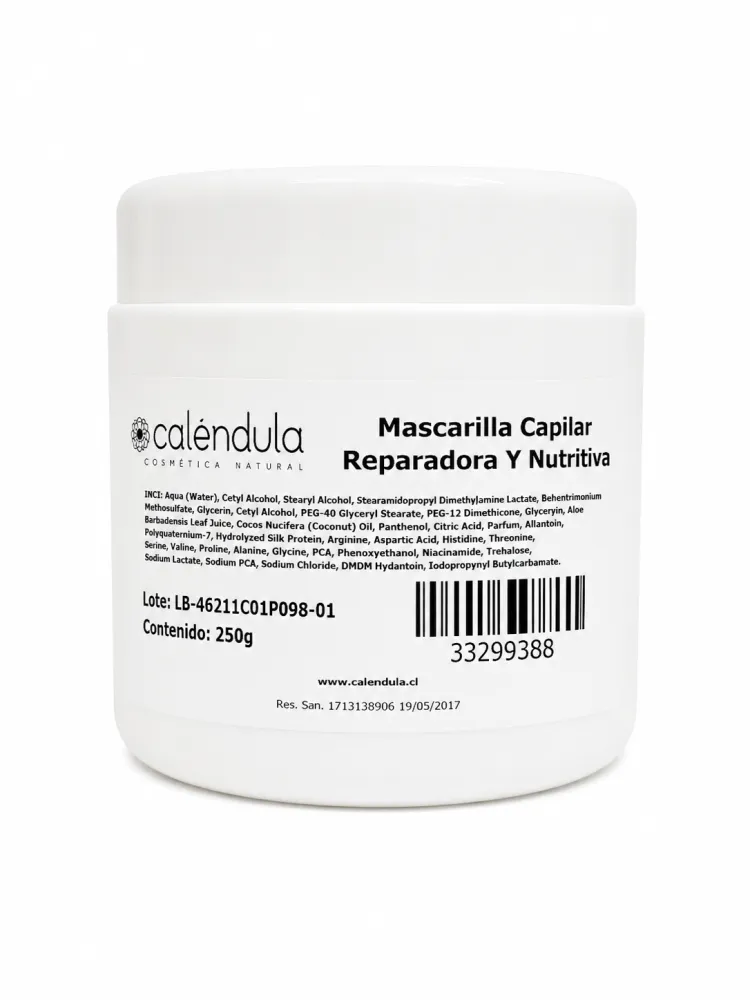 Mascarilla Capilar Reparadora Y Nutritiva Base Personalizable PRODUCTO NUEVO