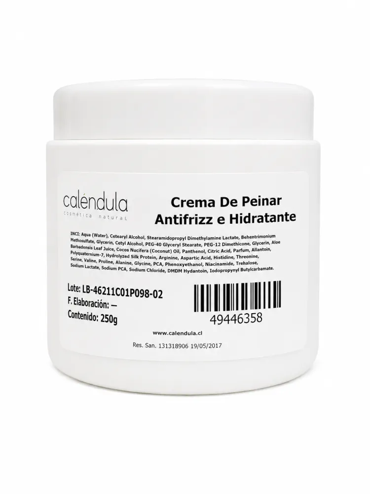 Crema de Peinar Antifrizz e Hidratante Base Personalizable PRODUCTO NUEVO