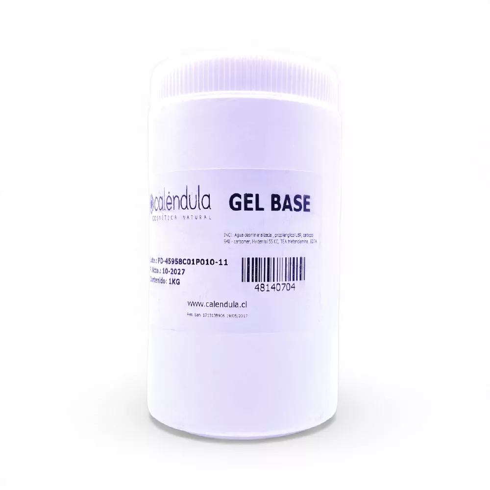 Gel Base Personalizable Caléndula