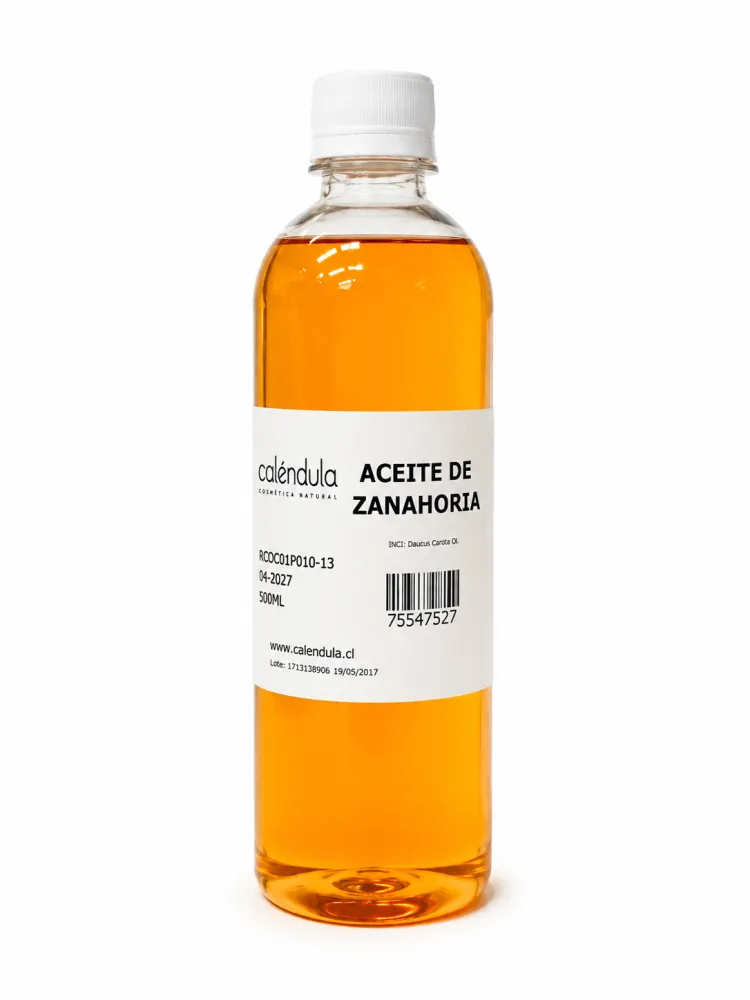 Aceite De Zanahoria  Prensado en frío 