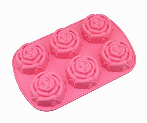 Molde Silicona 37 (rosa Grande) 70-75ml apróx. 