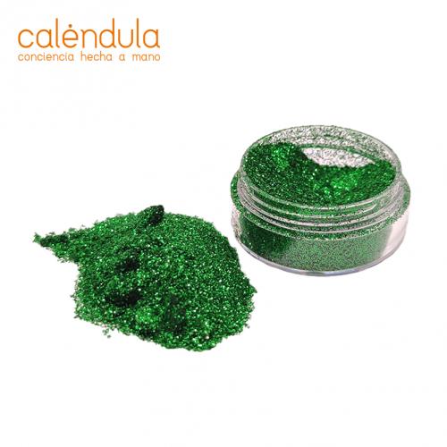 Bio Glitter Cosmético Verde Xmas 10 g. ULTIMAS UNIDADES