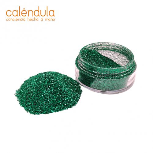 Bio Glitter Cosmético Verde Forest 10 g. ULTIMAS UNIDADES