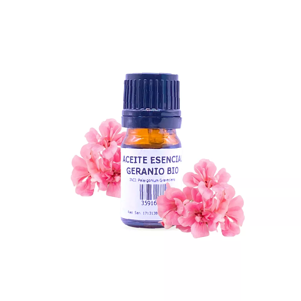 Aceite Esencial Geranio BIO 5 mL. Caléndula
