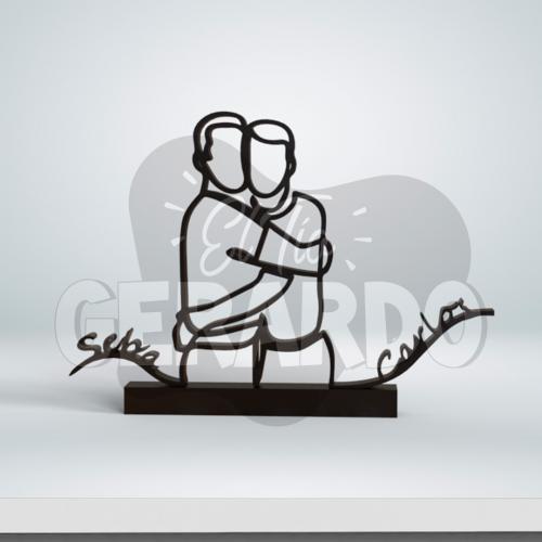 Silueta Pareja 