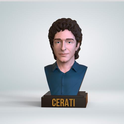 Busto Gustavo Cerati 