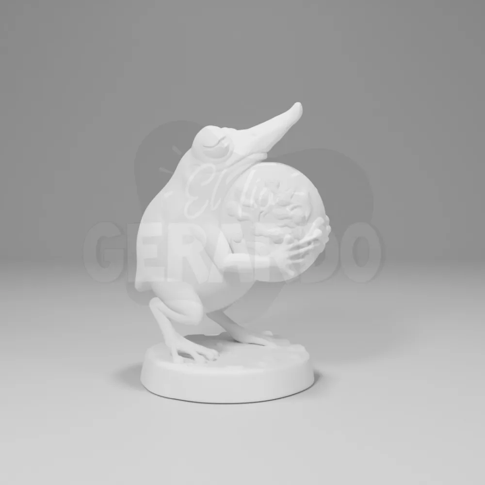 Figura Para Pintar Ranita De Darwin 