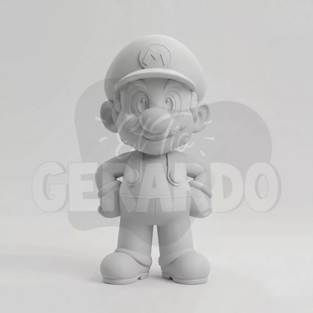 Figura Mario Para Pintar 