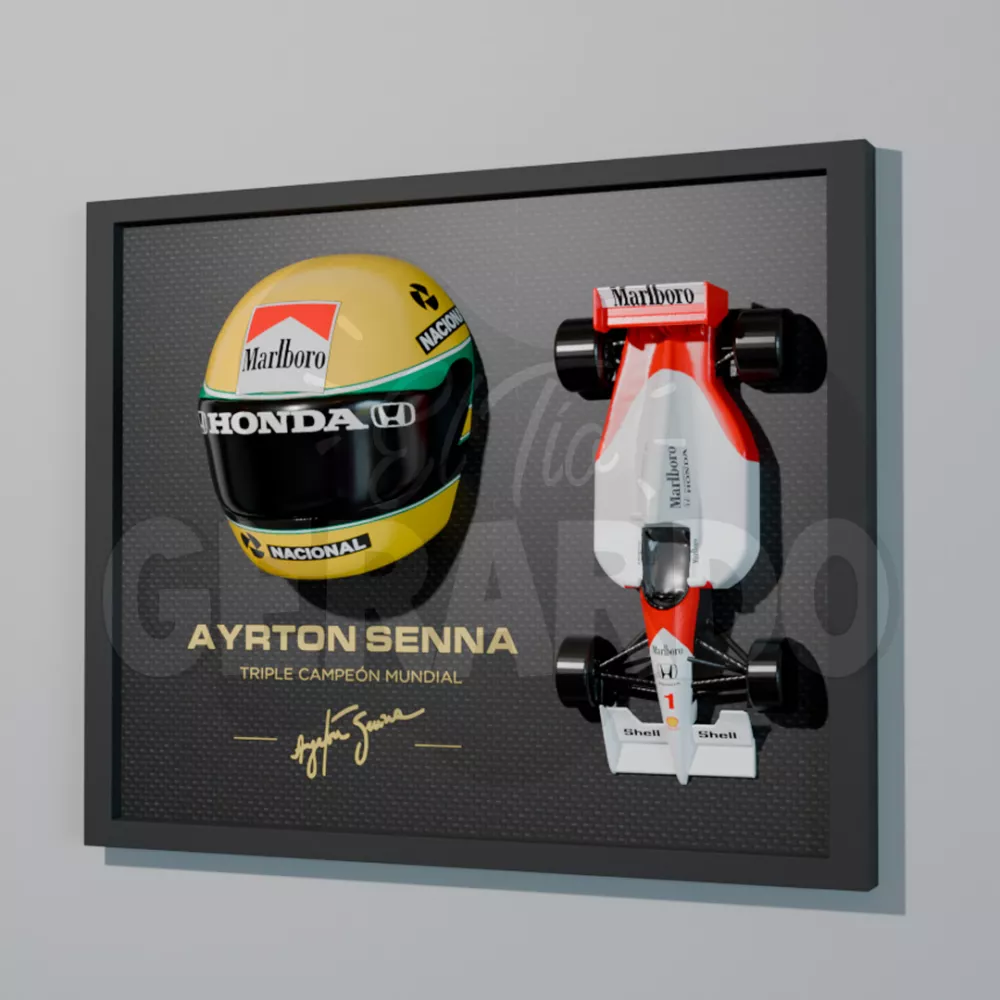 Cuadro Ayrton Senna 