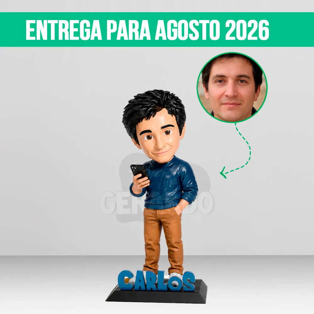 Figura caricatura personalizada 
