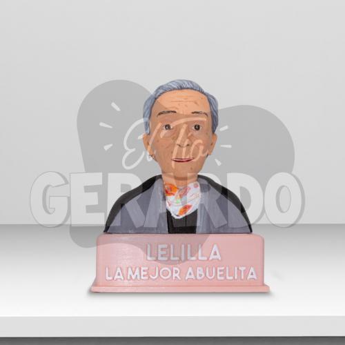 Figura busto realista personalizado 