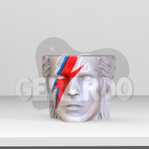 Macetero David Bowie 