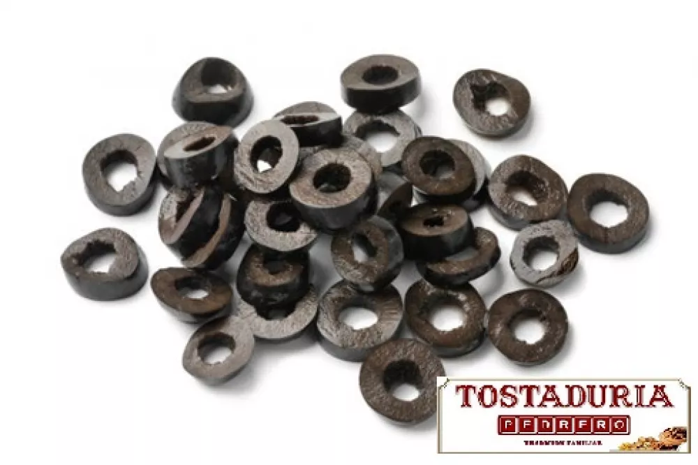 Aceituna Negra Rodaja 250 G 