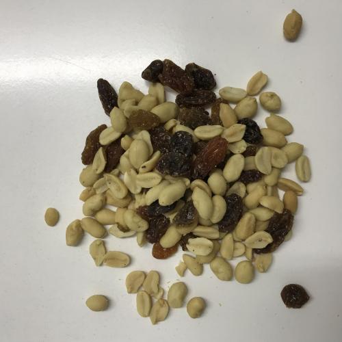 Mix Maní Salado Con Pasas 500g 