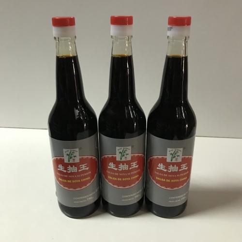 Salsa De Soya Botella 620 Ml. Blue Bamboo