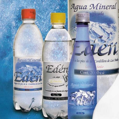 Agua Mineral con gas frutilla 500 c.c 