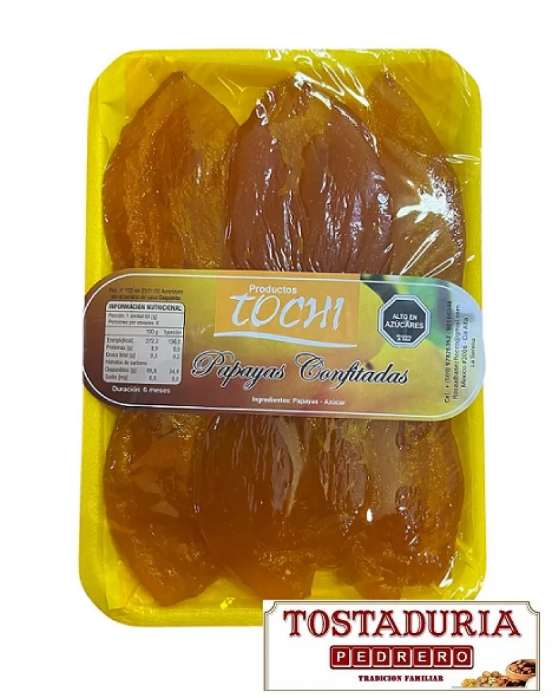 Papayas Confitadas 