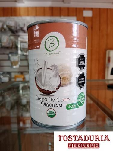 Crema De Coco Organica 400 gr Be organics
