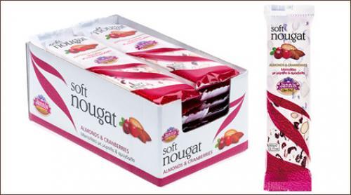 Turron Soft Cranberry Almendras  60 g Jannys