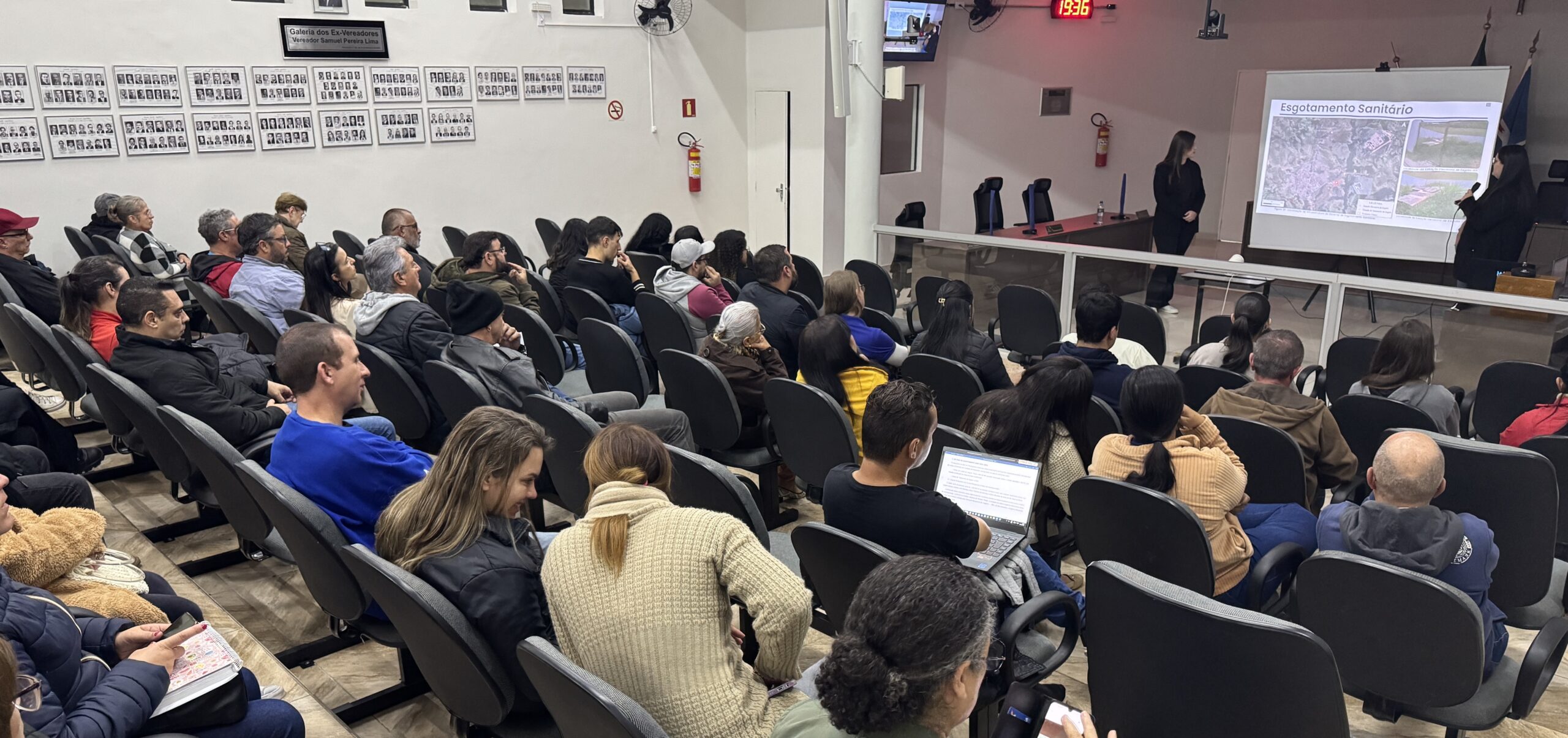 1ª audiência pública do Plano Municipal de Saneamento Básico é realizada