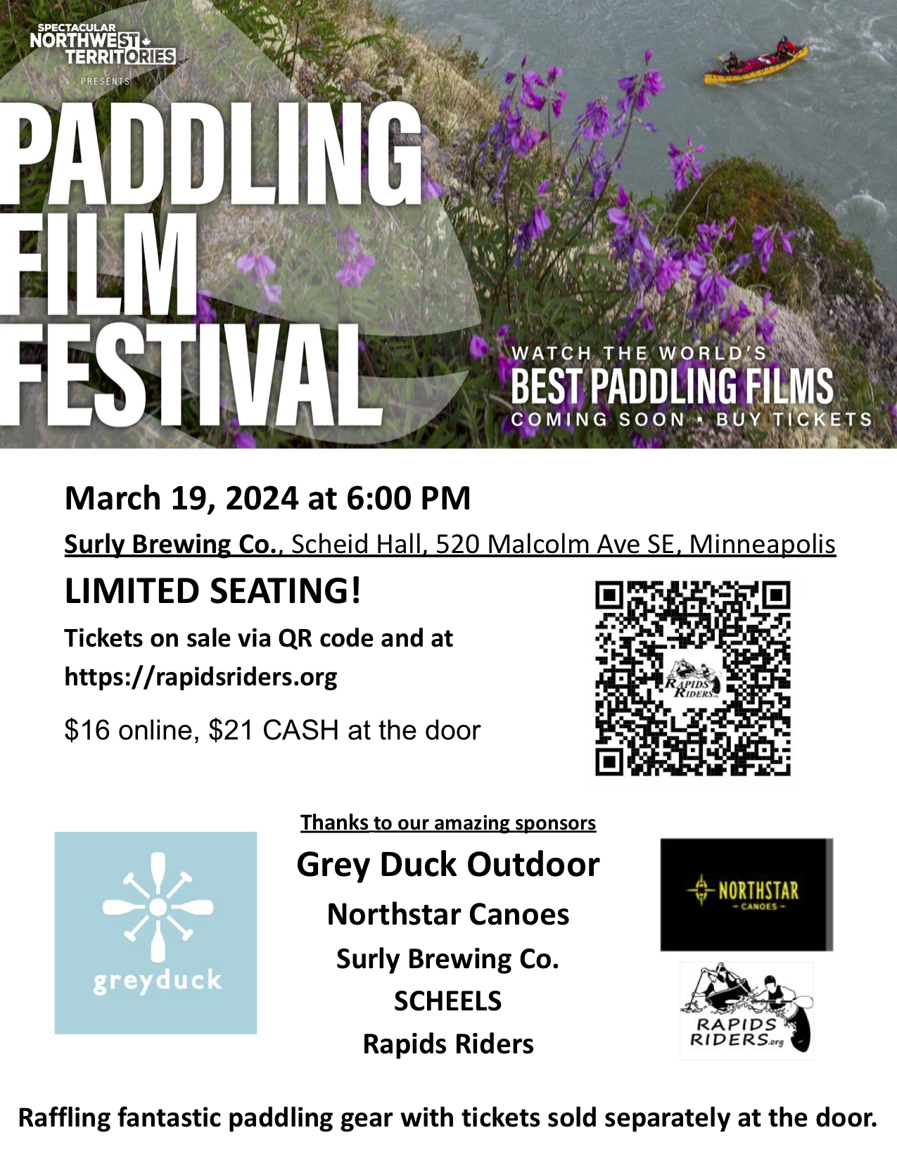 Paddling Film Fetival Park Bugle