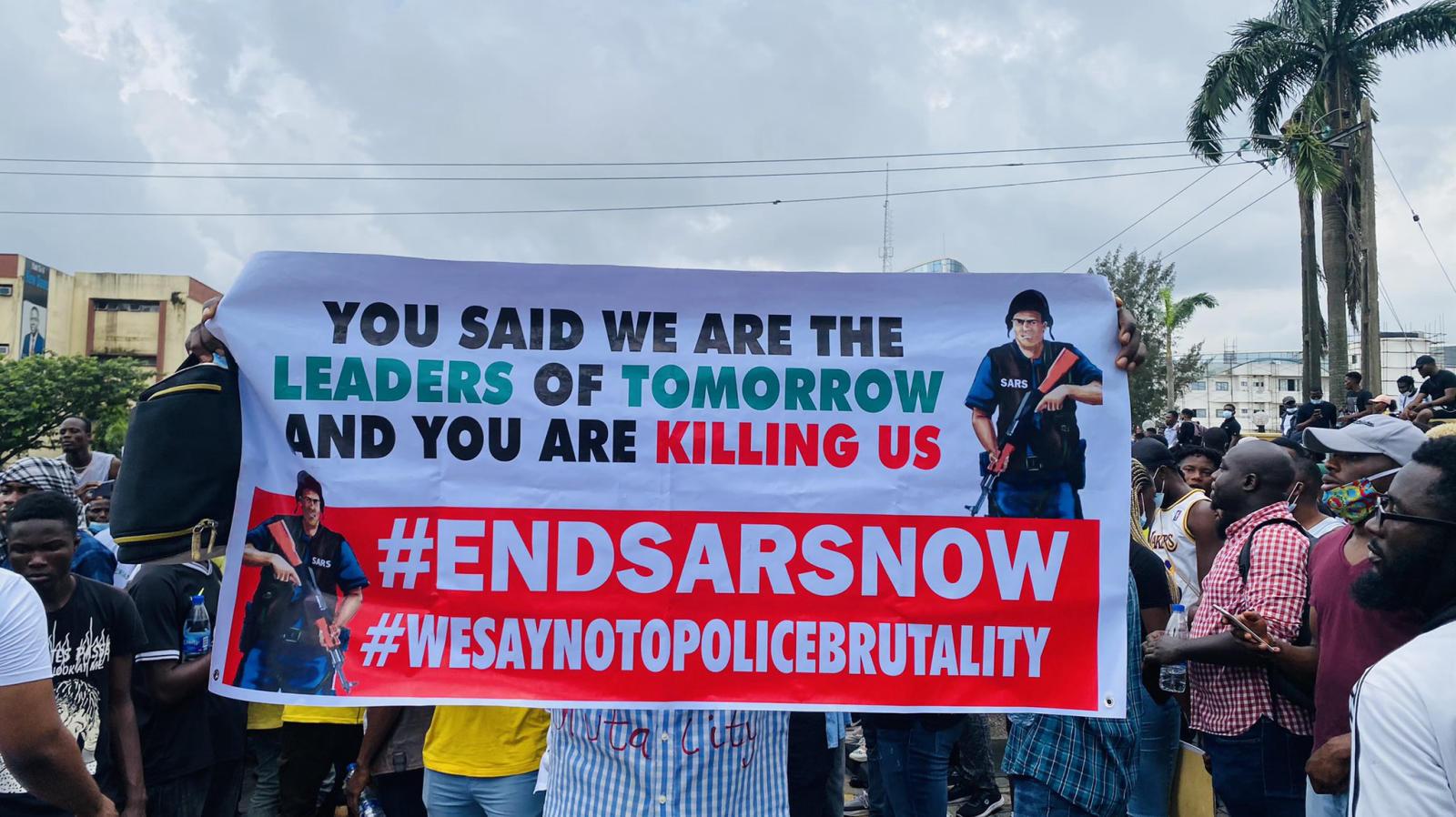 #EndSARS: Protest against Police Brutality in Ogun State, Nigeria ...