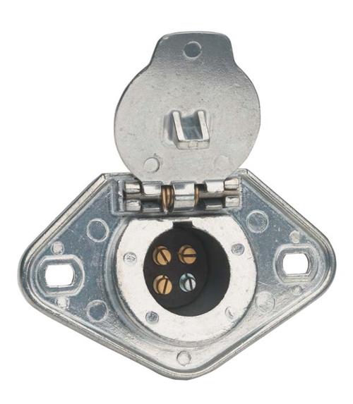 Socket - 4 Pin Metallic Package of 25