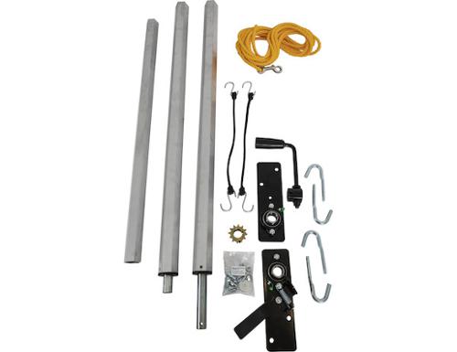 Tarp Instrument Aluminum Tarp System W/Mesh Tarp
