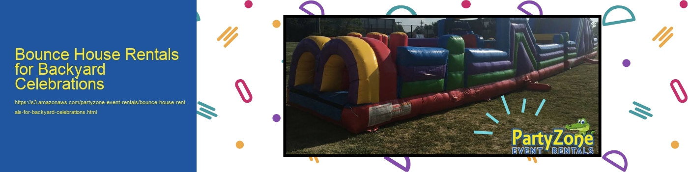 Bounce House Rentals PartyZone Event Rentals Bounce House Rentals